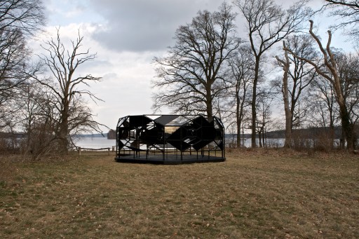 The blind pavilion, 2003Installationsansicht, Pfaueninsel Berlin