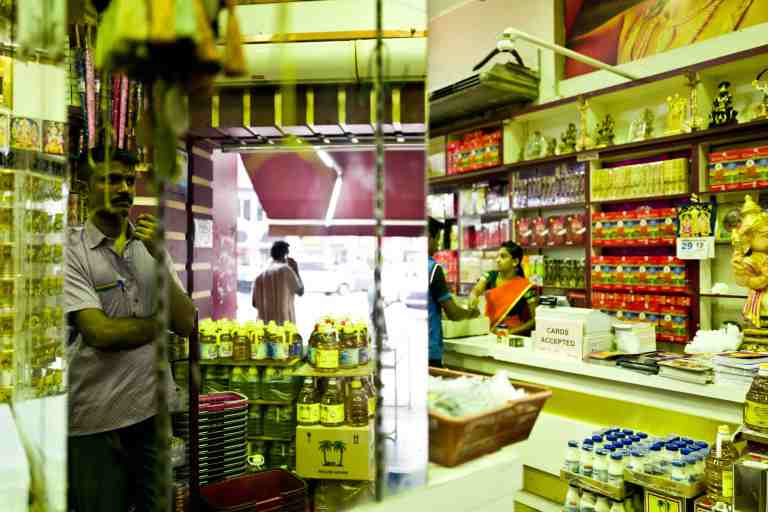 Malesia, settembre 2015. Indian store in Kuala Lumpur.