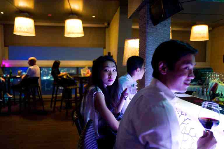 Malesia, settembre 2015. Skybar in KL.